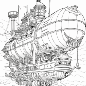 Steampunk Airships