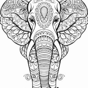 Mandala Elephants