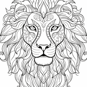 Mandala Lions
