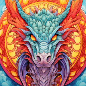 Mandala Dragons
