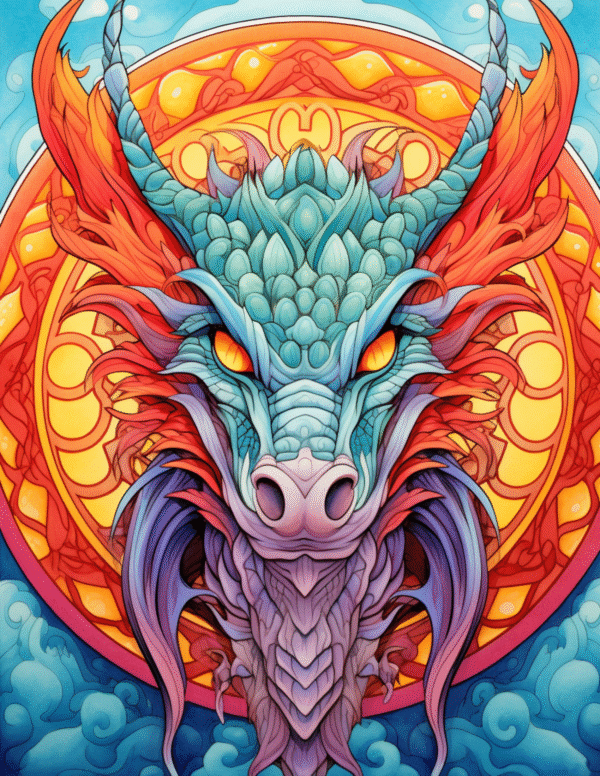 Mandala Dragons