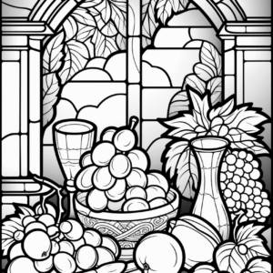 Stained Glass Fruit