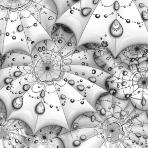 Raindrops & Umbrellas