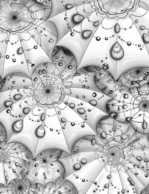 Raindrops & Umbrellas