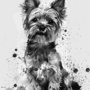 Painted Yorkies