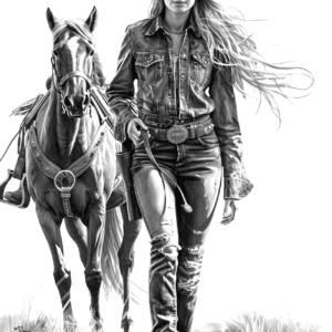 Cowgirls & Horses