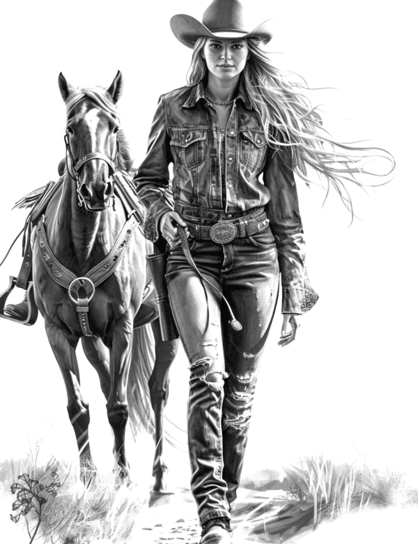 Cowgirls & Horses
