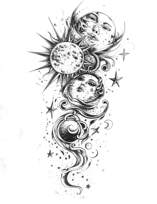 Celestial Tattoos