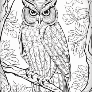 Mandala Owls