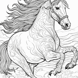 Mandala Horses