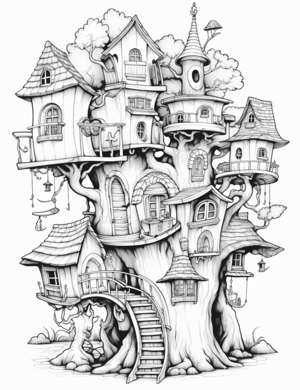 Whimsical Treehouses